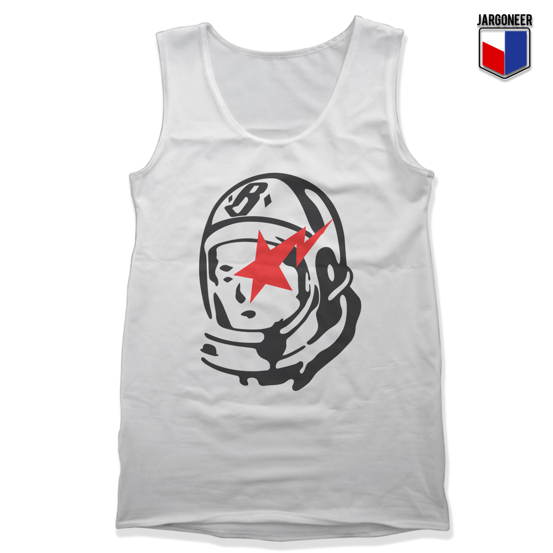 Astrobape White Tank - Shop Unique Graphic Cool Shirt Designs