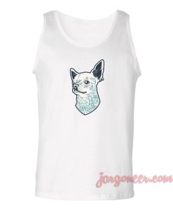 Chihuahua Tattooed Unisex Adult Tank Top