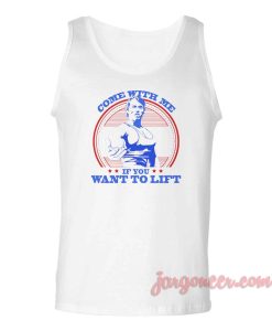 Come With Me Arnold Unisex Adult Tank Top