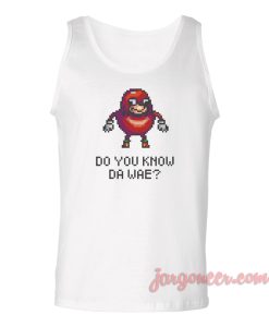Do You Know 8bit Unisex Adult Tank Top