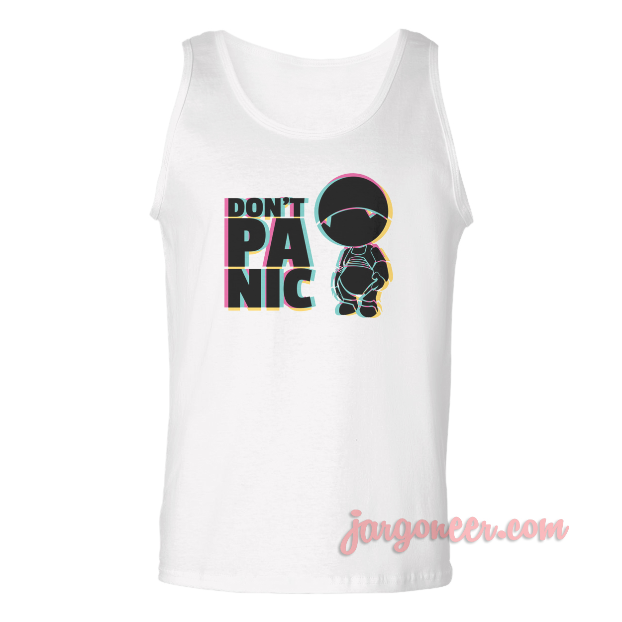 Dont Panic Holographic - Shop Unique Graphic Cool Shirt Designs