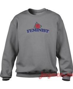 Feminist Roses Crewneck Sweatshirt