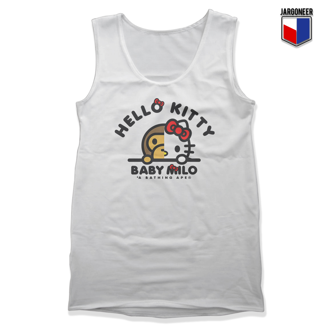 Hello Milo White Tank - Shop Unique Graphic Cool Shirt Designs