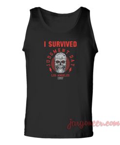 I Survived Judgment Day 247x300 - Shop Unique Graphic Cool Shirt Designs