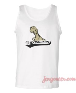 Papasaurus Unisex Adult Tank Top