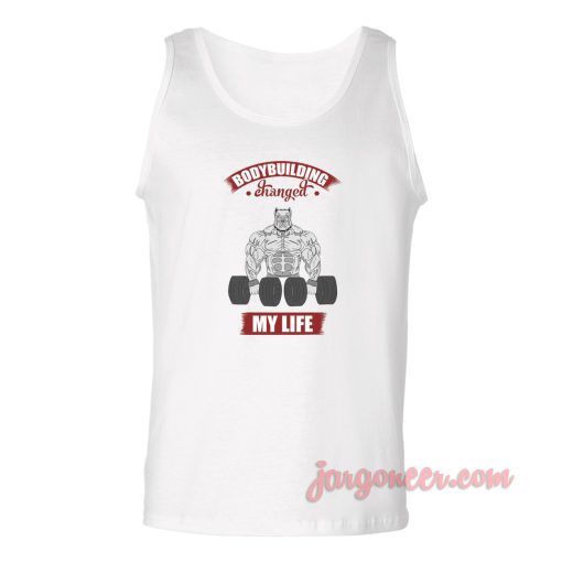 Pitbull Body Building Unisex Adult Tank Top - Design Jargoneer.com