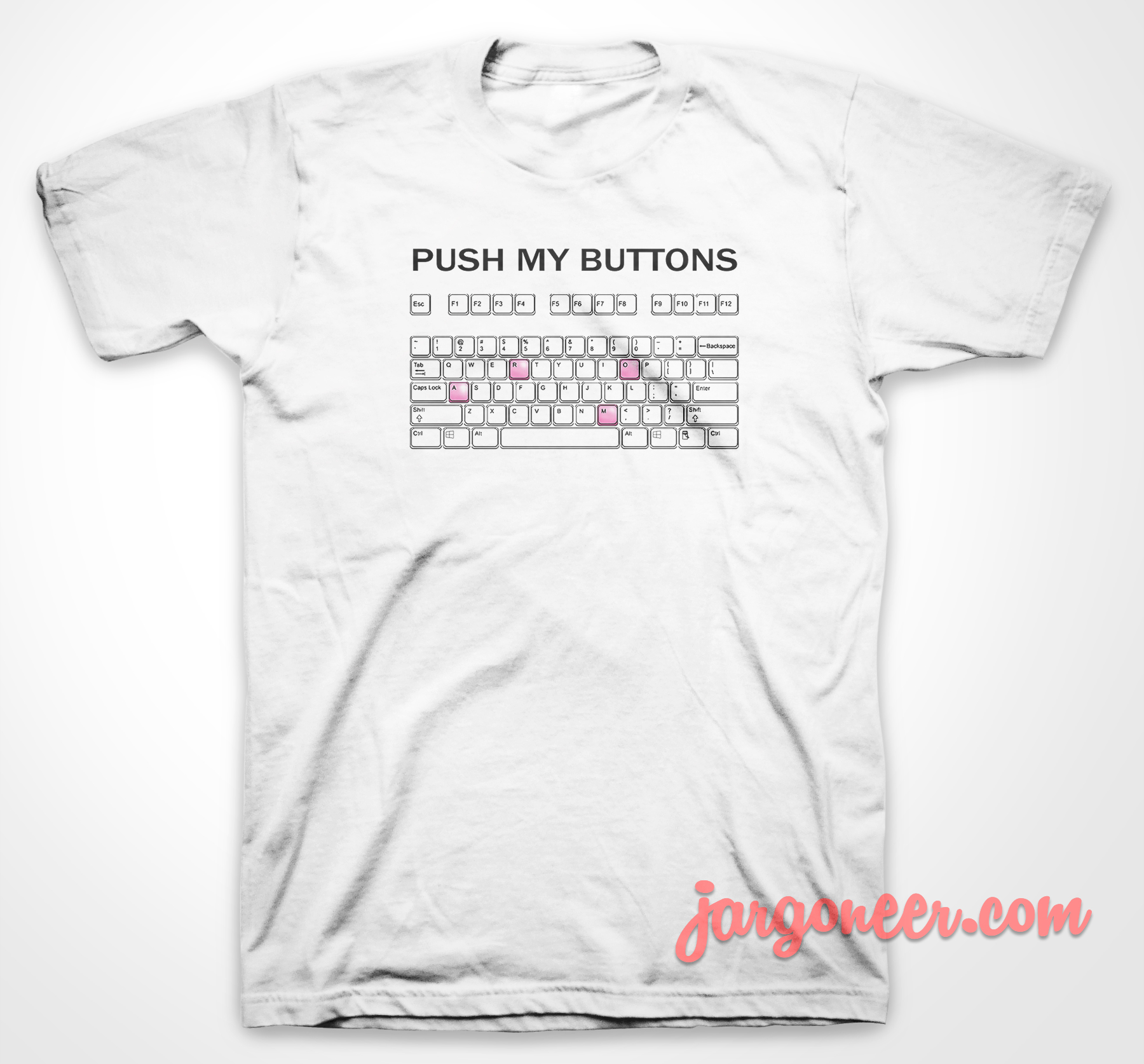 Push My Button - Shop Unique Graphic Cool Shirt Designs