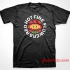 Red Hot Fire Flowers Parody T-Shirt
