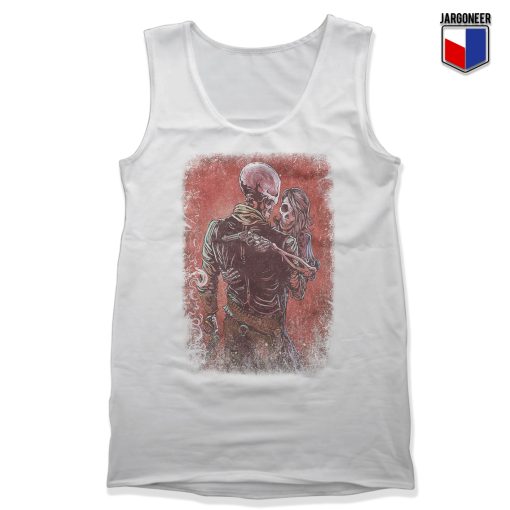 Skulls Romance Unisex Adult Tank Top