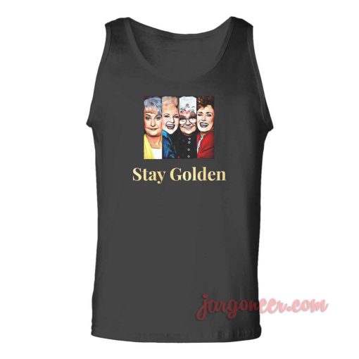 Stay Golden Movie Unisex Adult Tank Top