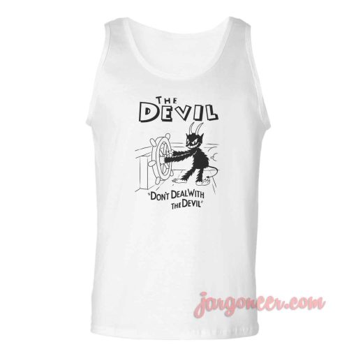 Steam Boat Devil Unisex Adult Tank Top