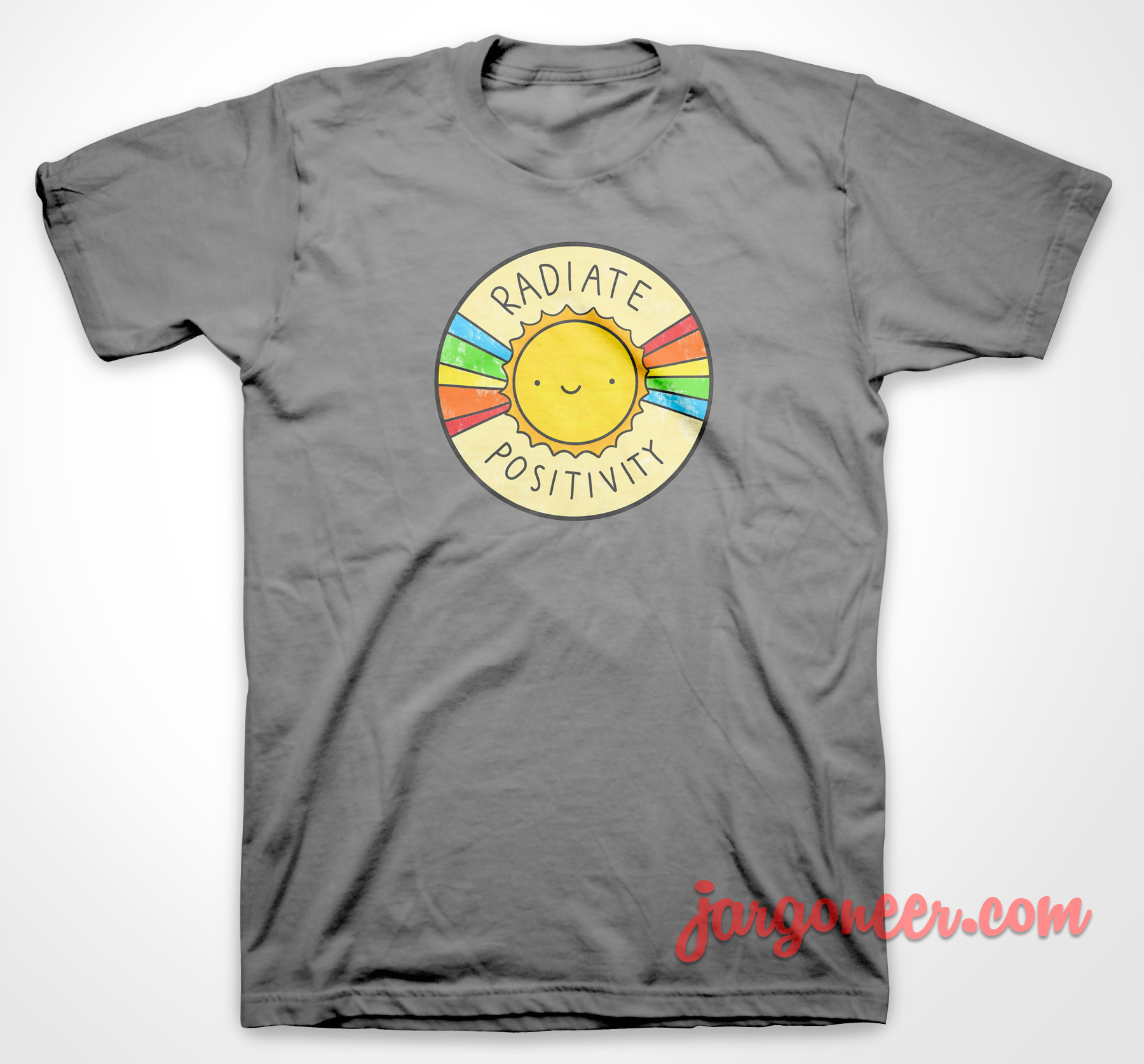 Sun Radiate Positivity - Shop Unique Graphic Cool Shirt Designs