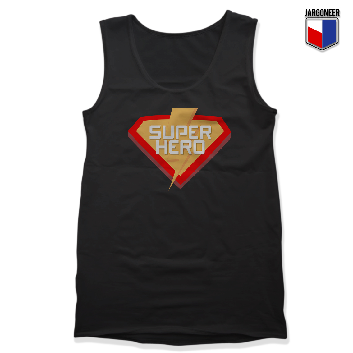 Super Hero Black Tank - Shop Unique Graphic Cool Shirt Designs