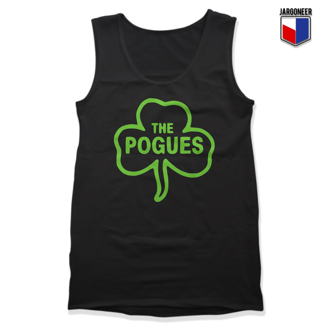 The Pogues Leafe Black Tank - Shop Unique Graphic Cool Shirt Designs