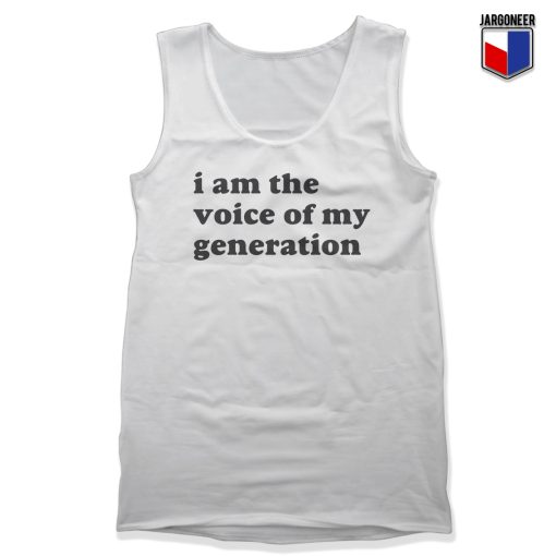 The Voice Of My Generation Unisex Adult Tank Top