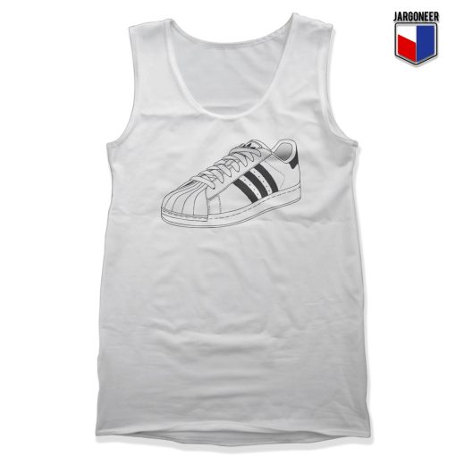 Three Stripes Superstar Unisex Adult Tank Top