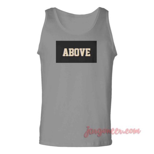 Above Black Box Unisex Adult Tank Top