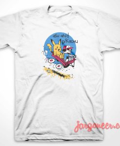 Ash And Pika Parody 3 247x300 - Shop Unique Graphic Cool Shirt Designs
