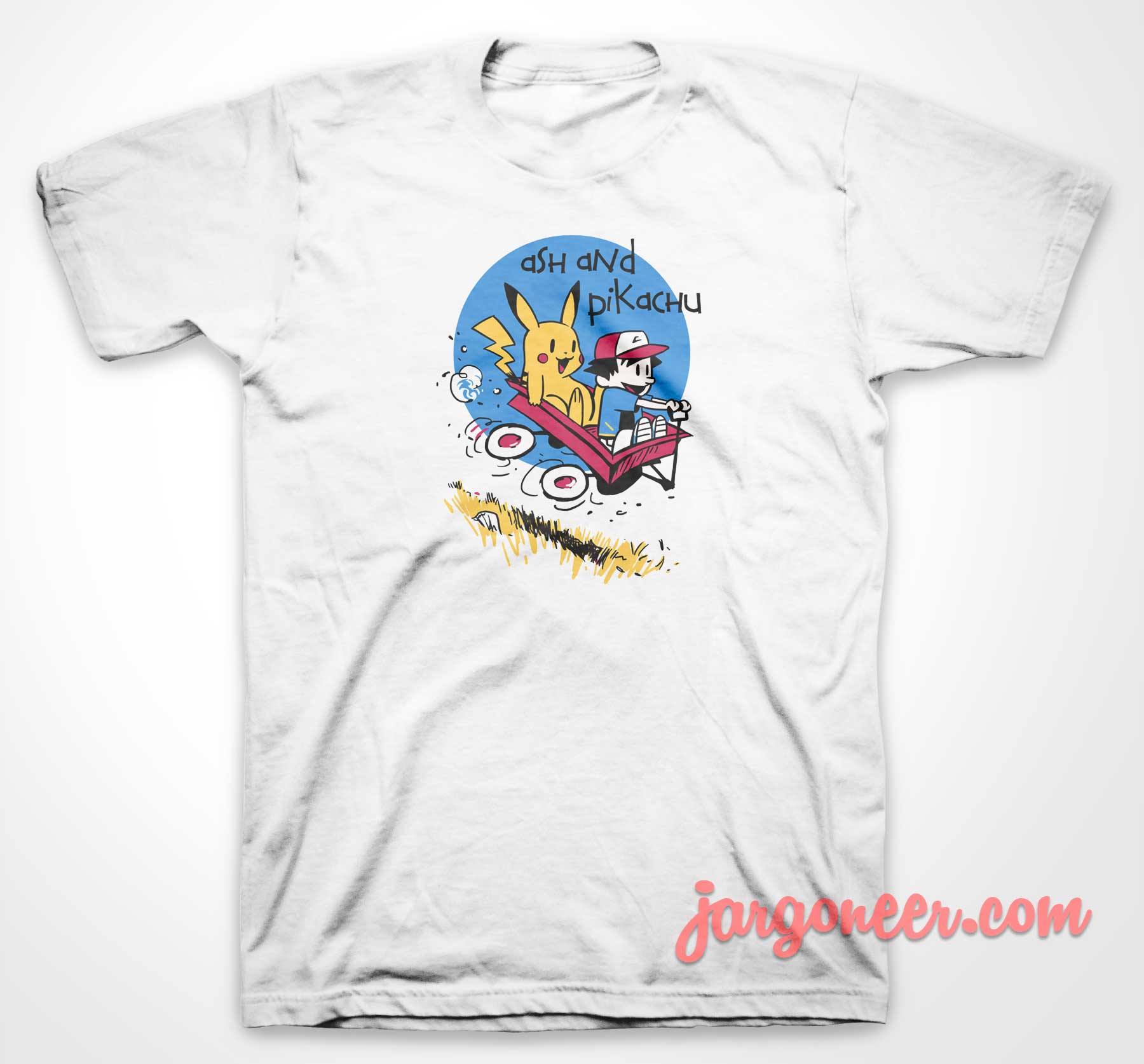 Ash And Pika Parody 3 - Shop Unique Graphic Cool Shirt Designs