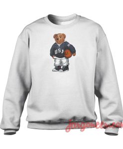 Bear Basket Crewneck Sweatshirt