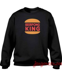 Beerpong King Crewneck Sweatshirt