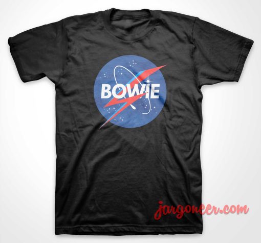 Bowie Nasa Parody T Shirt