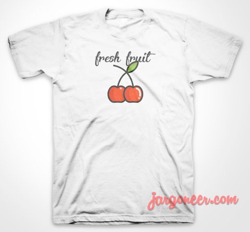 Cherry Fresh Fruit T Shirt