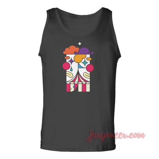 Drama Clown Parody Unisex Adult Tank Top