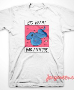 Gig Heart Bad Attitude 3 247x300 - Shop Unique Graphic Cool Shirt Designs