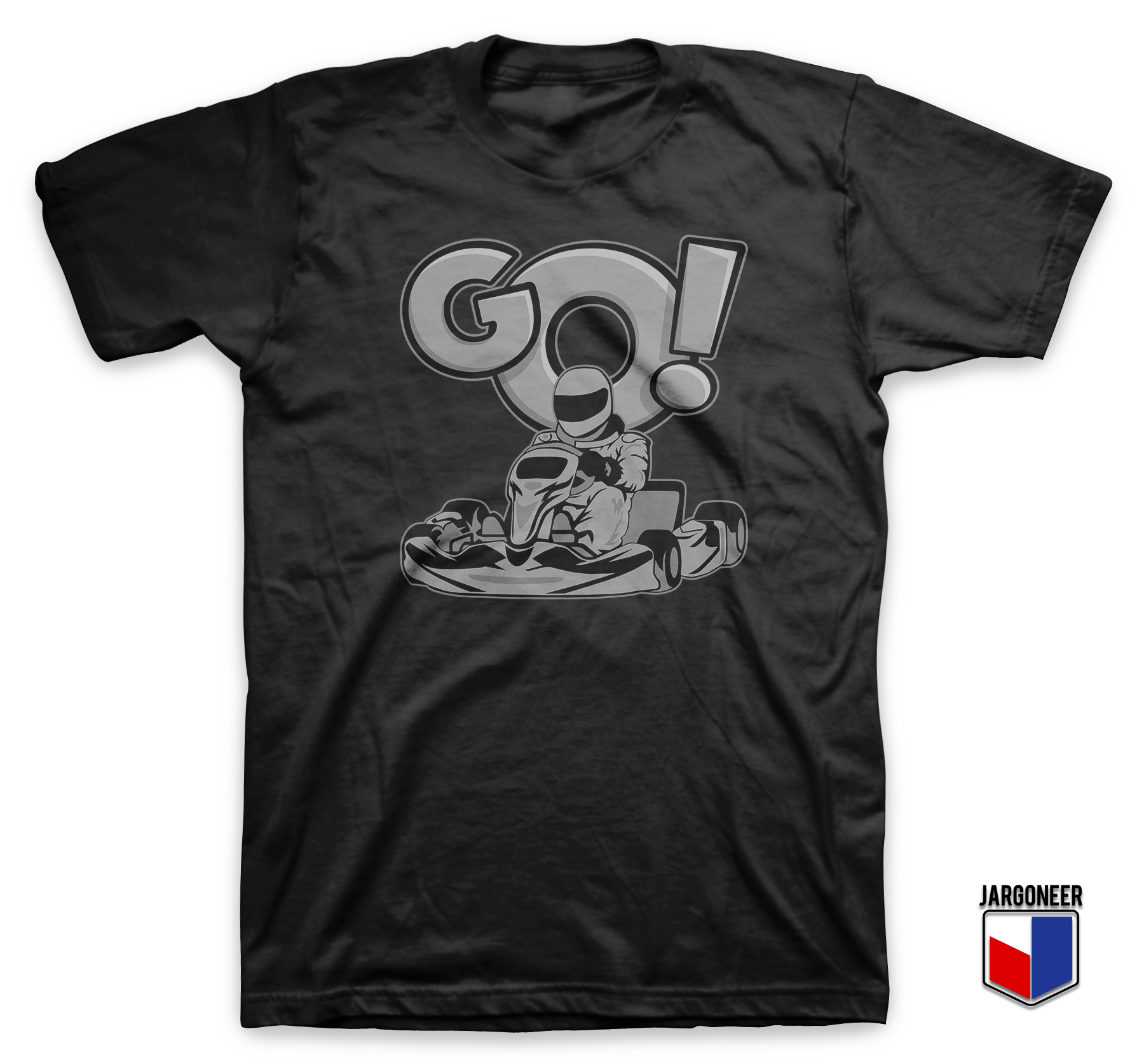 Go Karting Black T Shirt - Shop Unique Graphic Cool Shirt Designs