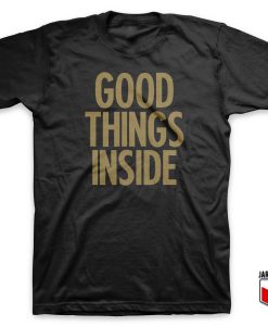 Good Things Slogan Black T Shirt 247x300 - Shop Unique Graphic Cool Shirt Designs