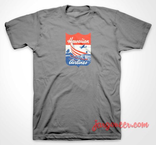Hawaiian Vintage Airlanes T Shirt