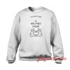 Please Land A Helping Hand Crewneck Sweatshirt