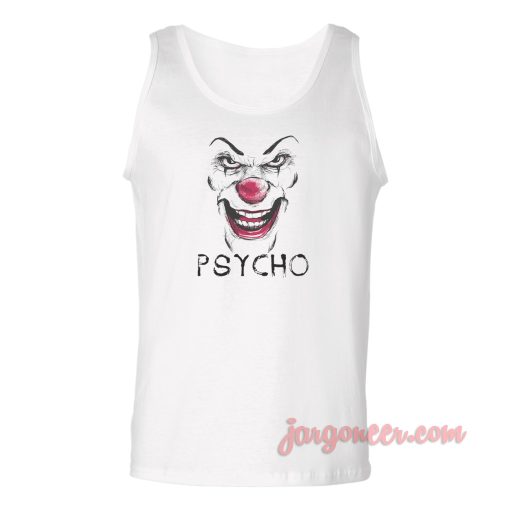 Psycho Clown Unisex Adult Tank Top