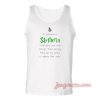 Slytherin Quote Unisex Adult Tank Top