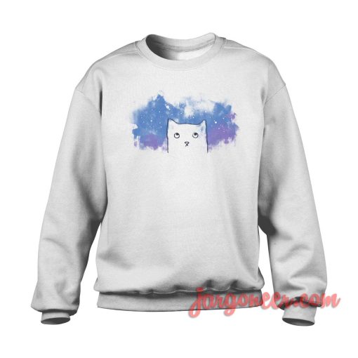 Space Cat Crewneck Sweatshirt