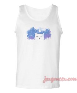 Space Cat Unisex Adult Tank Top