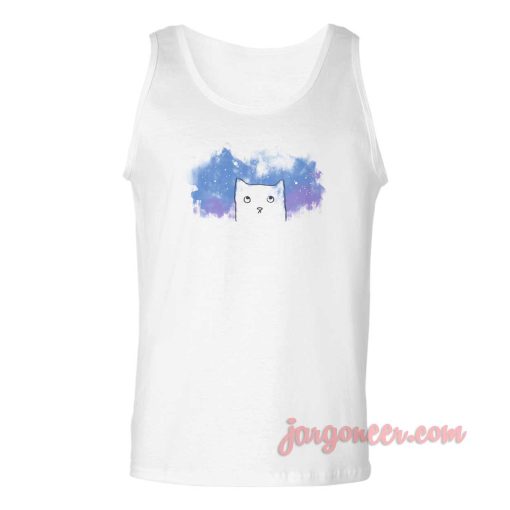 Space Cat Unisex Adult Tank Top