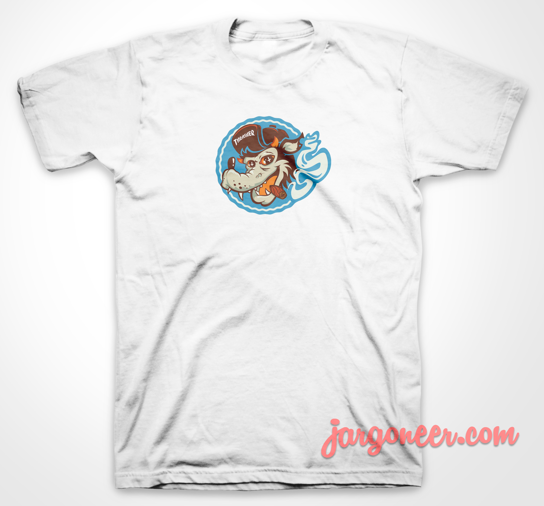 Thrasher Wolf 2 - Shop Unique Graphic Cool Shirt Designs