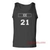 XXI 21 Unisex Adult Tank Top