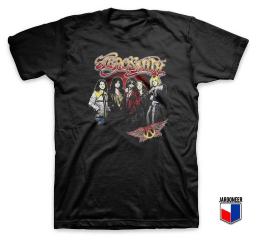 Cool Aerosmith 1970 T Shirt Design