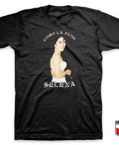 Cool Como La Flor Selena T Shirt Design