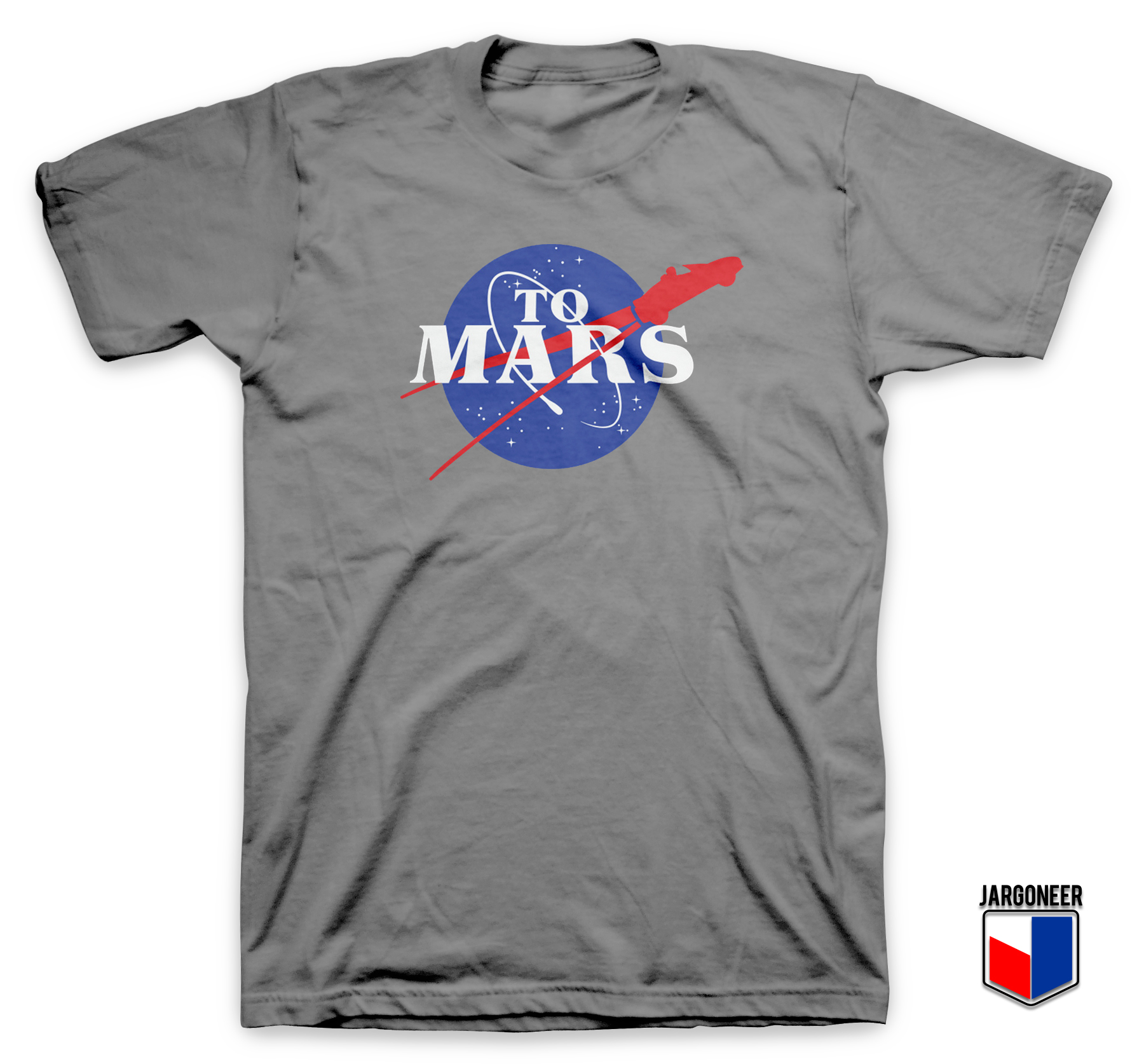 Cool NASA To Mars T Shirt Design - Shop Unique Graphic Cool Shirt Designs