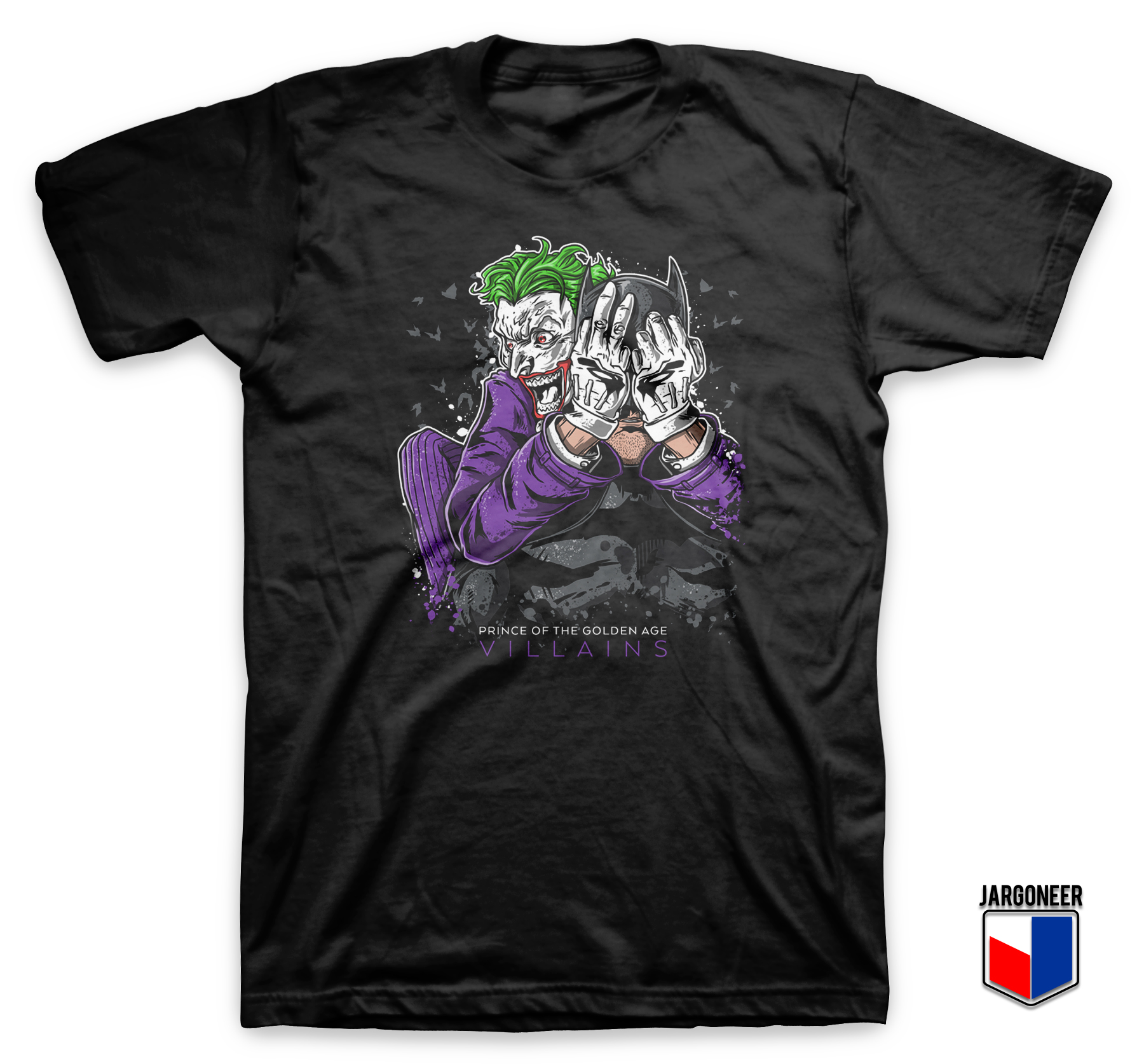 Cool The Bat Joker T Shirt Design - Shop Unique Graphic Cool Shirt Designs