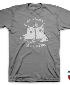 Cool Ice Cold Beers T Shirt Design