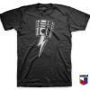 Cool Lightning Bolt Piston T Shirt Design