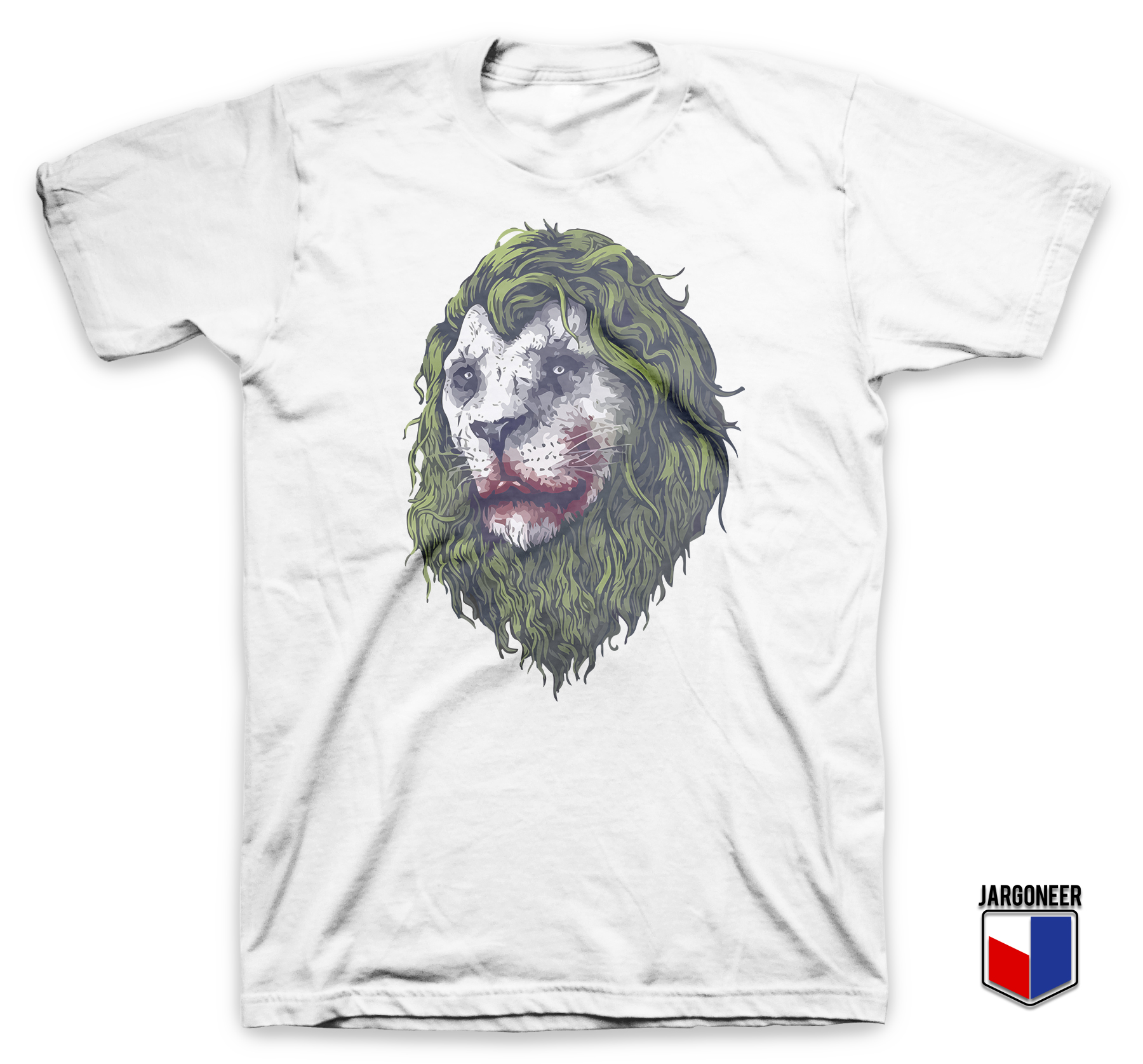 Lion Of Joke White T Shirt - Shop Unique Graphic Cool Shirt Designs
