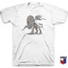 Cool Stoned Lion T Shirt Design