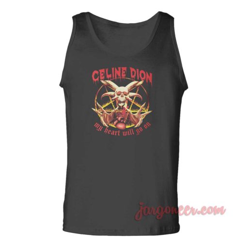 My Heart Will Go On Metal Unisex Adult Tank Top