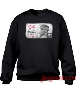 Pink Beautiful Trauma Tour 2018 Crewneck Sweatshirt